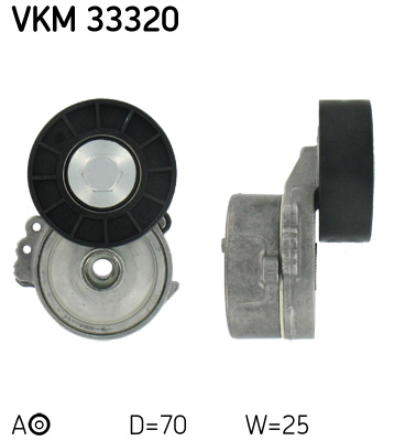 SKF Feszítőkar, hosszbordásszíj VKM33320_SKF